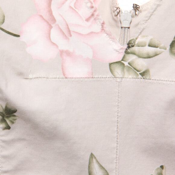 Vintage Kahala Hawaiian Floral Sheath Dress Size 10 - Picture 5 of 7